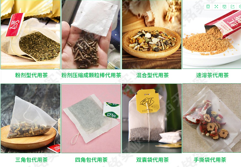 袋泡茶加工劑型